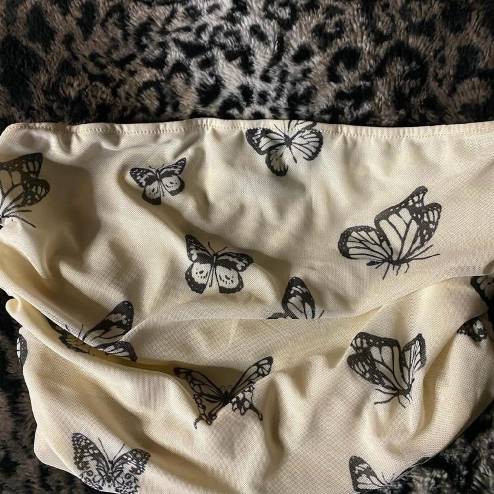 butterfly tube top 🦋